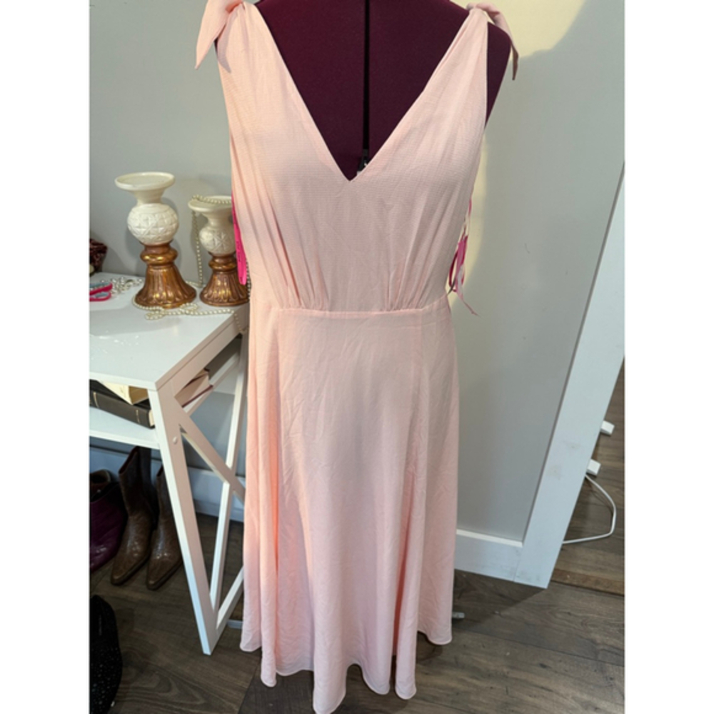 New Betsey Johnson Pink Midi Dress 10